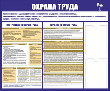 С160 Стенд охрана труда (1200х1000 мм, пластик ПВХ 3 мм, алюминиевый багет серебряного цвета) - Стенды - Стенды по охране труда - Магазин охраны труда ohranatruda-shop.ru